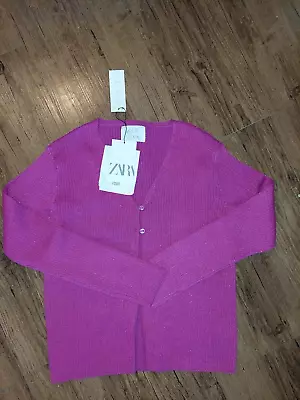 Zara Girl Cardigan 13-14  Pink • $18