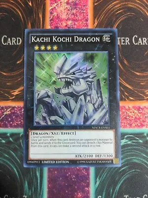 Yu-Gi-Oh! Kachi Kochi Dragon MACR-ENSE1 Limited Super Rare NM A1/ • $2.40