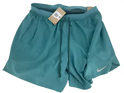 Nike Dri-Fit 7” 2 In 1 Running Shorts Mens Size 2XL Mineral Teal DM4759-379 • $24.50