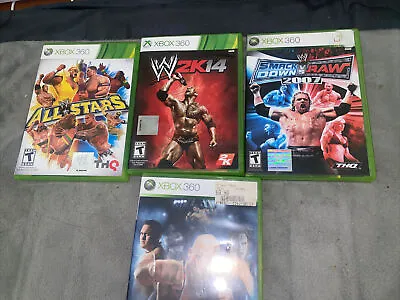 $70 • Buy Xbox 360 WWE Games Bundle
