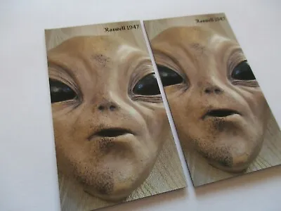 Roswell Magnets Set Of 2 Alien 1947 Ufo Souvenirs Collectibles #50 • $11.95