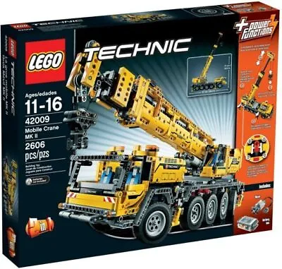 LEGO 42009 Technic Mobile Crane MK II Power Function New Sealed EXPRESS POST • $1199.99