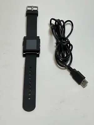 Pebble Smartwatch For IPhone IOS And Android OS - Jet Black - VGC (301BL) • $69.99