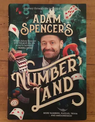 $21.99 • Buy Number Land - Puzzles, Trivia, Numbers Illustrated Softcover By Adam Spencer.
