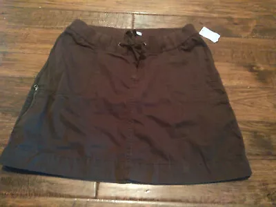 Brand New! Womens Gap Maternity Brown Casual Mini Skirt Size 4 • £15.43