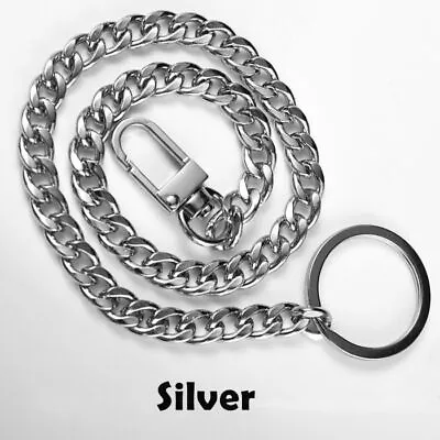 Unisex Anti-Lost Keychain Long Chain Keyring Car Keyholder Man Key Chains 1Pcs • $13.85