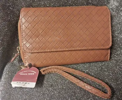 Mundi Women's My Big Fat Wallet In Cognac NWT • $30