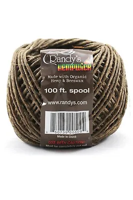 $15.99 • Buy Randy’s - 100 Ft - Hemp Wick Spool