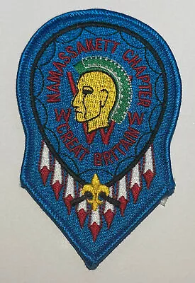 OA Lodge 482 Black Eagle Mamassakett   Patch Boy Scout Transatlantic CC3 • $5.99