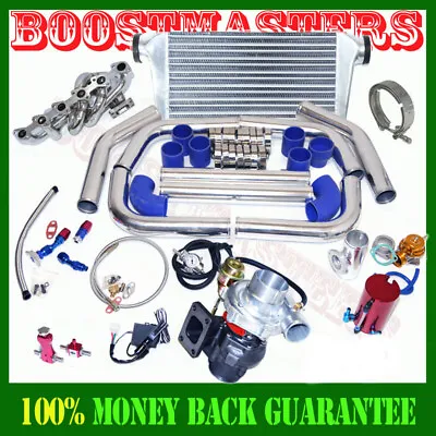 T3/t4 Turbocharger Manifold Intercooler Turbo Kit For 84-91 Bmw E30 325 • $775.75