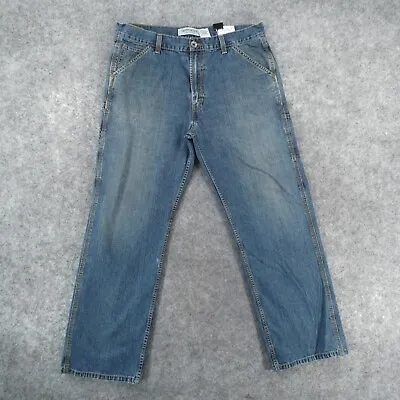 Vintage Levis Carpenter Jeans Men 36x32 Loose Straight Wide Leg Baggy Skater Y2K • $38.89