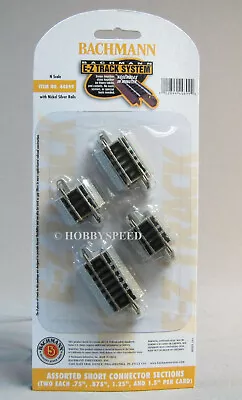 BACHMANN N SCALE EZ TRACK ASSORTED SHORT SECTION Piece Gray Train BAC44899 NEW • $13.94