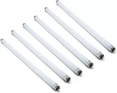 6-Pack OCS Parts 16-Inch F10T5 Fluorescent Light Bulbs | Cool White | T5 10W • $43.95
