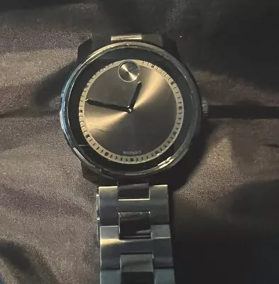 Movado Watch Bold Black Preowned  • $125