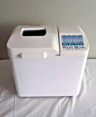 West Bend Automatic Bread Dough Maker 41073 USA Made Machine Vintage White Works • $41.99