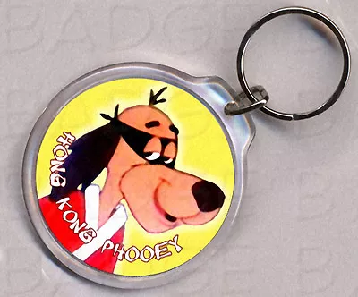 HONG KONG PHOOEY Round Keyring - DOUBLE SIDED! • £1.25