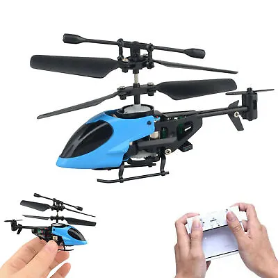 Mini Nano Remote Control RC Radio Helicopter Gift Toys For Kids Micro Drone UAV • $18.99