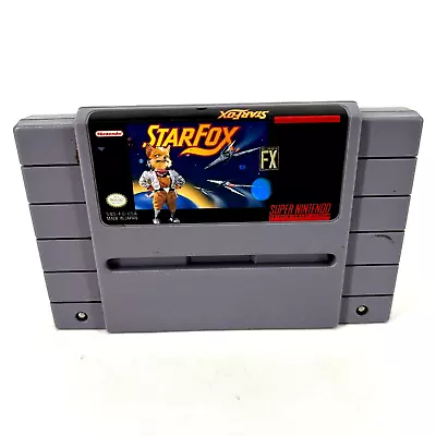 Star Fox (Super Nintendo 1993) SNES Cartridge Only - Tested A • $14.99