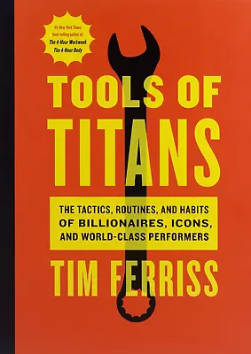 $44.95 • Buy Tools Of Titans (HB, 2017)