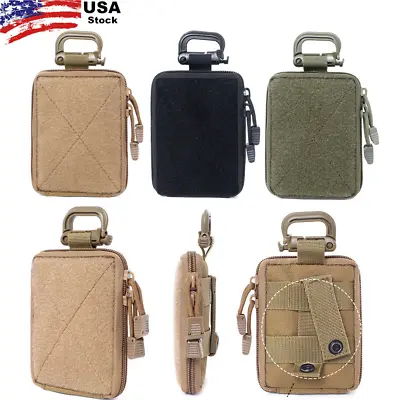 Tactical Micro Med Kit Bag Medical Pouch IFAK EMT EDC MOLLE First Aid Belt Pack • $9.89