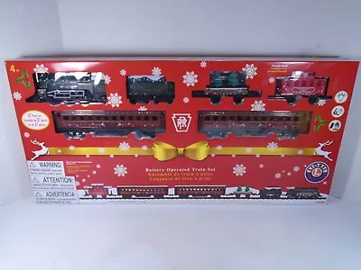 Lionel 37 Piece Christmas Battery Operated Train Set (new) Pennsylvania Flyer • $29.99