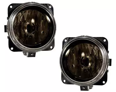 2005-2009 Mustang Roush Stage 123 Complete Smoked Fog Lights H10 Bulbs - Pair • $64.95