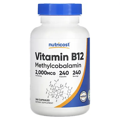 Vitamin B12 2000 Mcg 240 Capsules • $18.72