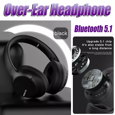 Bluetooth Wireless Headphones +Mic Headset For Moto Power Stylus 5G Pure Play • $25.99
