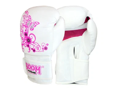 £14.99 • Buy Ladies Pink Boxing Gloves 6oz-14oz Girls MMA Training Rex Leather Sparring Kick