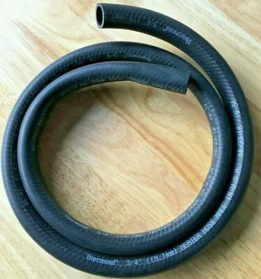 3/4  Id Thermoid Black Heater Hose 5' Length • $9.99