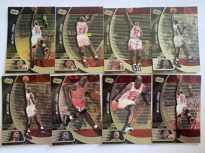 1998-99 Upper Deck Ionix Michael Jordan 8-Card Lot! Nice! Pack Fresh. • $19.99