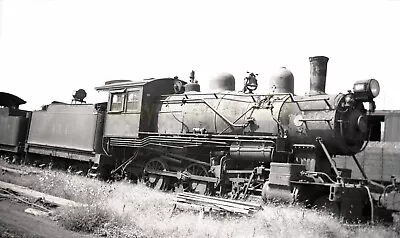 Steam Locomotive #334 - Vintage Railroad Negative • $29.45