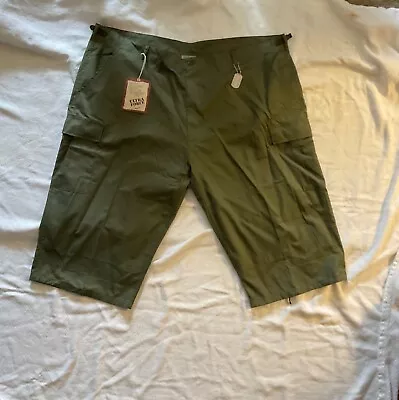 Ultra Force Military Tactical GREEN Rip Stop Cargo Trouser Capri Mens 4XL • $27