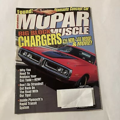 Mopar Muscle Magazine August 2000 • $7.88