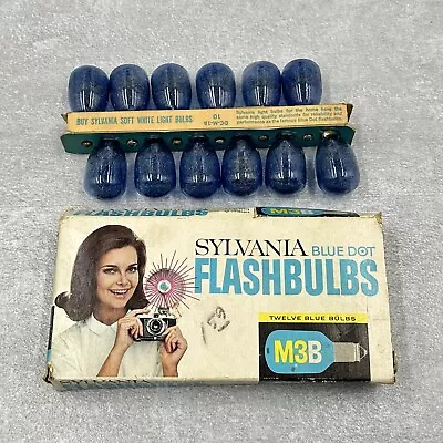 Sylvania M3B Blue Dot Flashbulbs 12 Pack • $7.79