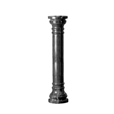 PO8040B - Solid Marble Columns: Charcoal - Large 40  Tall • $779.99