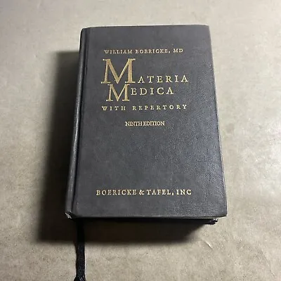 Materia Medica With Repertory 9th Edition - William Boericke MD / CZW • $34.24