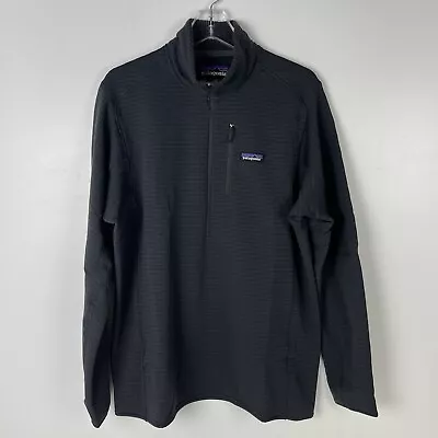 Patagonia Mens R1 Regulator Fleece Pullover Size XL Forge Grey New $139 Outdoors • $108.88