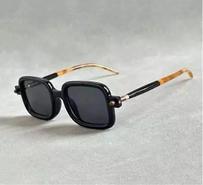 Vintage Square Sunglasses Man Brand Designer Luxury Sun Glasses Male Fashion • $23