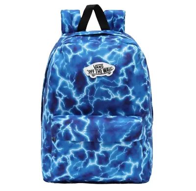 VANS Old Skool Backpack Boys' Blue Skateboard Logo Bag VN0002TLAMQ • $23.99