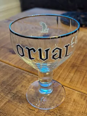 Orval Belgian Beer Glass Trappiste Brand New Craft Ale Bar • £7.50