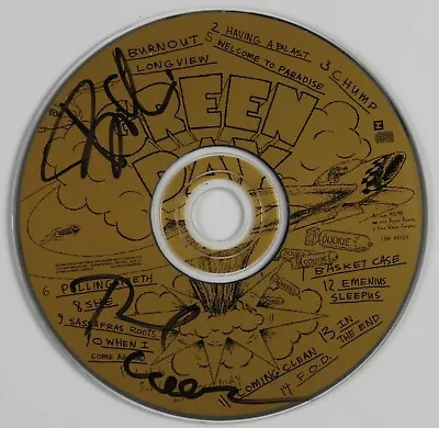 Green Day JSA Autograph Signed CD Dookie Billie Joe Tre Cool • $399.99