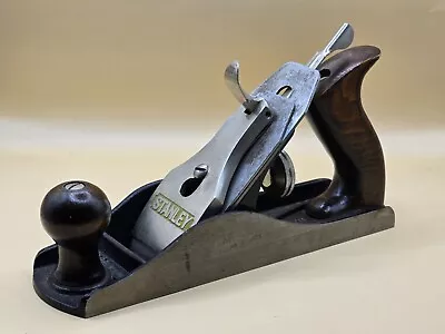 STANLEY-Vintage- C557B Smooth Bottom Hand Plane Woodworking 9 3/4 Inch Made USA • $39.99