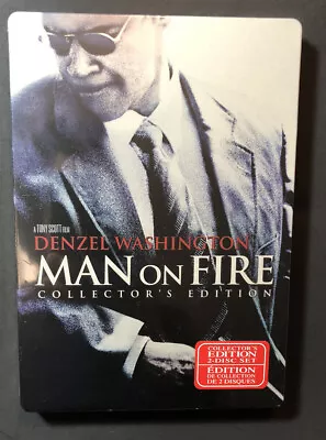 Man On Fire [ Collector's Edition STEELBOOK ] (DVD) NEW • $46.98