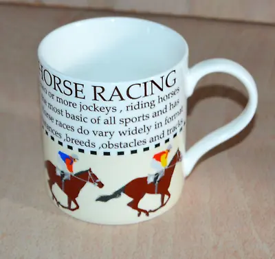 Horse Racing Mug Lesser And Pavey 2016 Horses Races Jockeys • £6.90