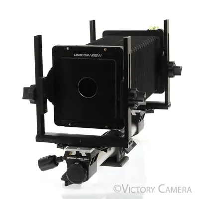 Omega View 45D Large Format 4x5 Rail Camera W/ Revolving Back -Clean- • $252.93