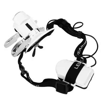£16.79 • Buy Portable 5 Lens LED Headband Magniifer Head Visor Surgical Magnifying Glass