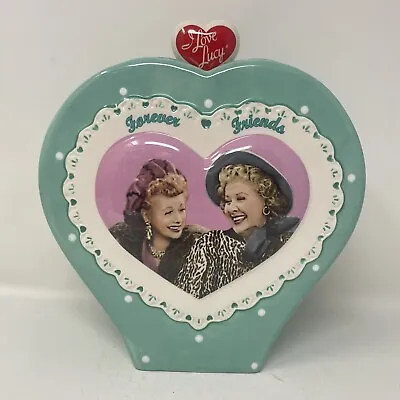 I Love Lucy Heart Shaped Cookie Jar  Forever Friends” SEE LISTING • $109.95