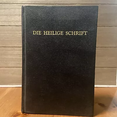 Vintage German Bible 1967 Die Bibel Heilige Schrift • $22