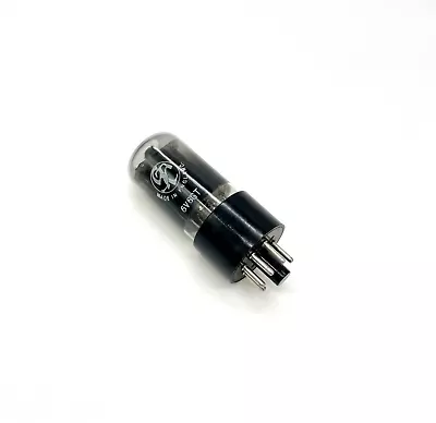 6V6GT   Black Glass  Ring  Getter  NOS  STC  UK Valve Tubes ( VT 3 ) • £55